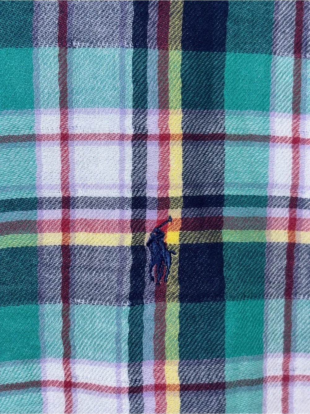 Polo Ralph Lauren plaid flannel button-down shirt SZ XXL​ - Picture 2 of 13
